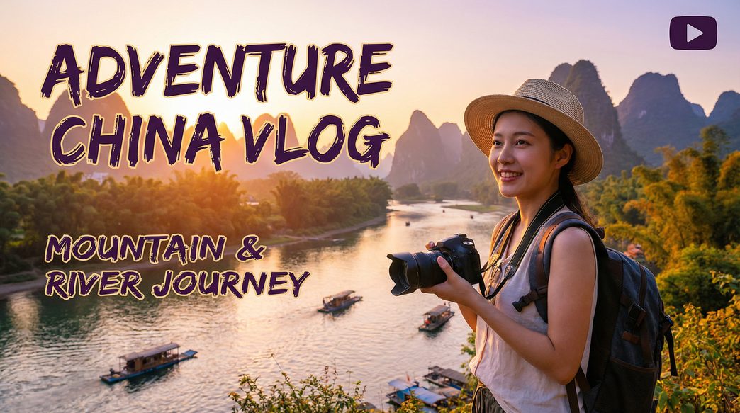 国产自拍旅行VLOG视频